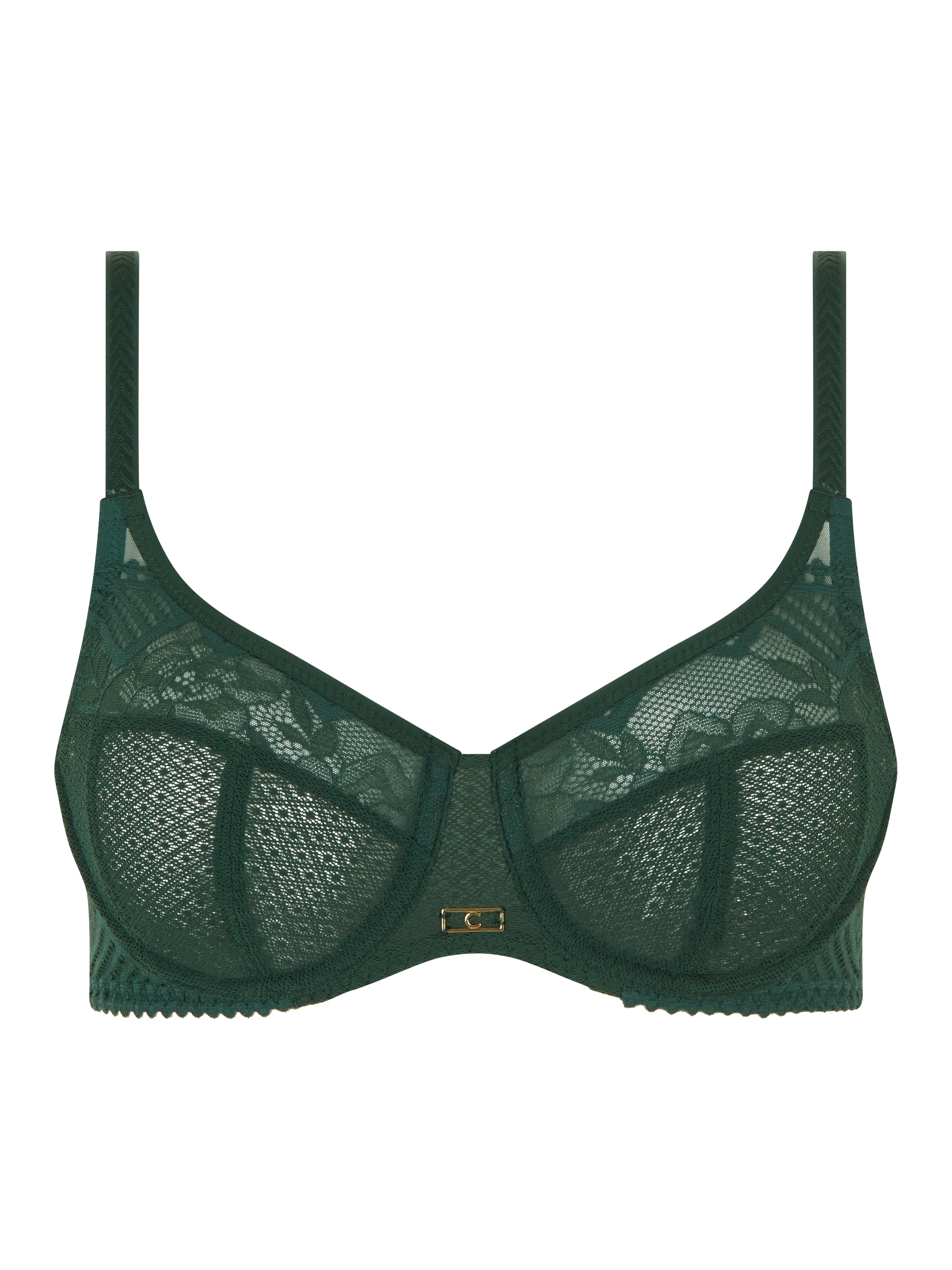 ORIGINS - Soutien-gorge emboîtant en dentelle | Vert