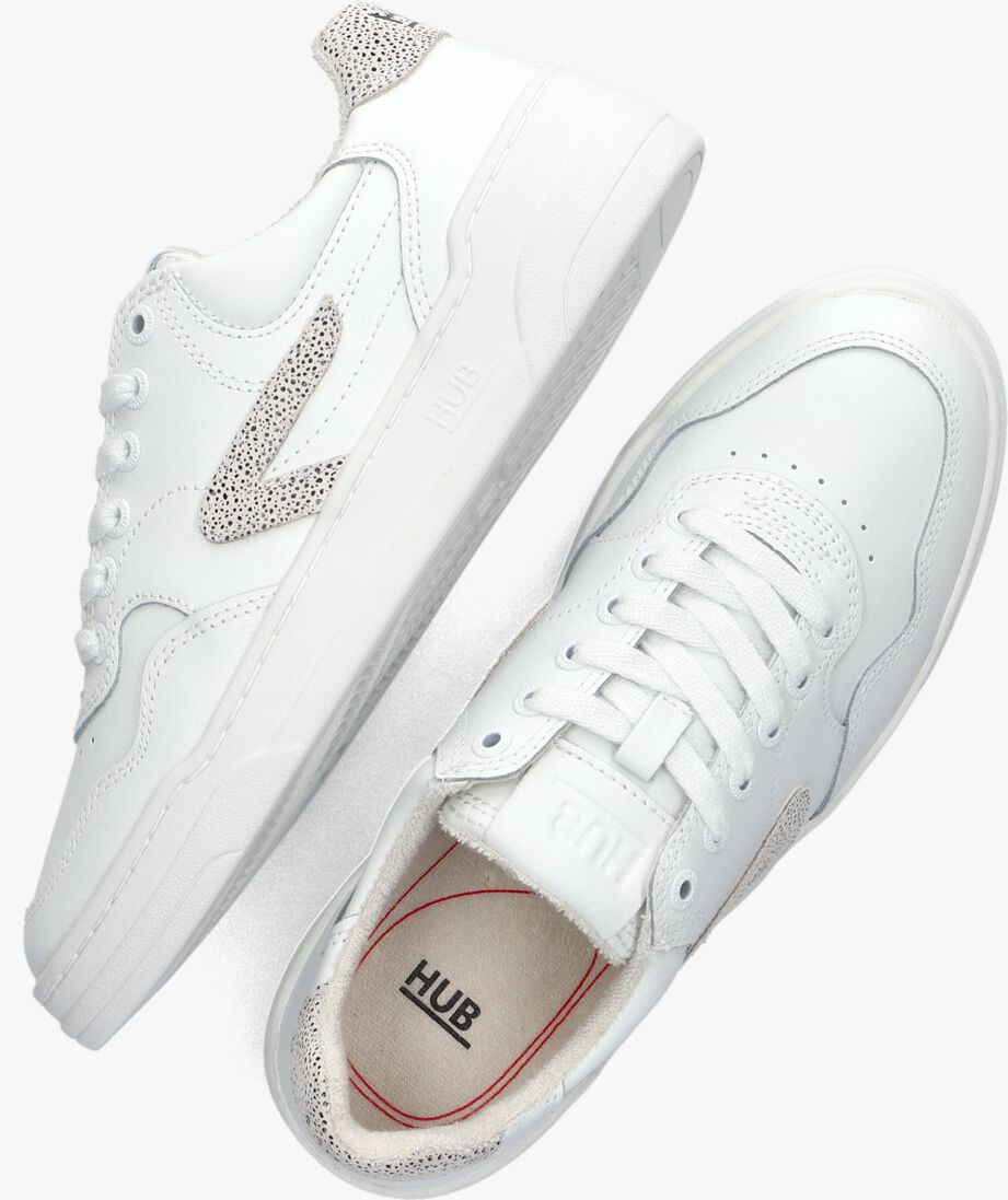 HUB witte hub lage sneakers court-z