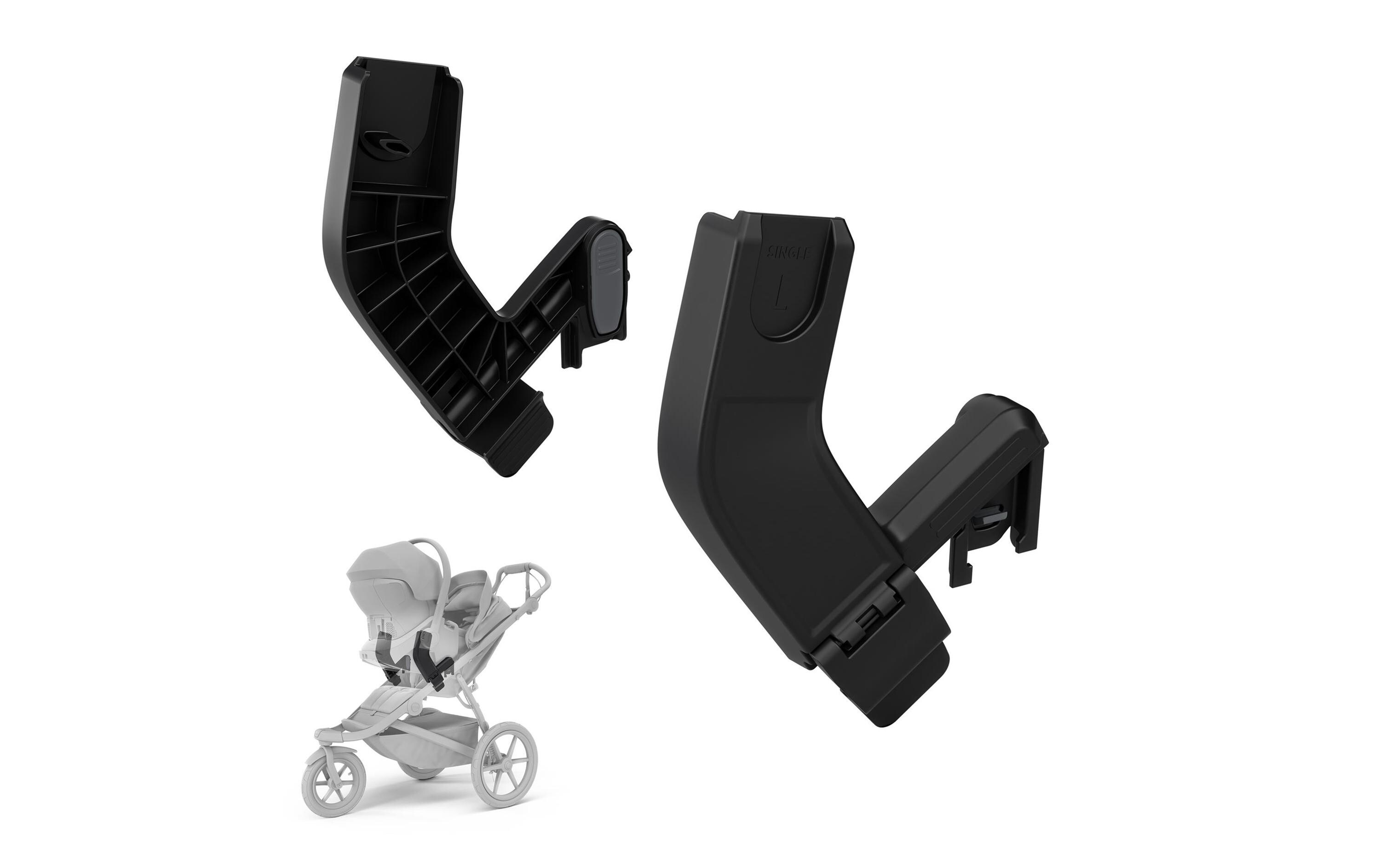 Adapter Babyschalen Urban Glide 3Autokindersitz-Adapter für Einzelkinderwagen von Thule, Maxi-Cosi, Cybex, Nuna und BeSafe