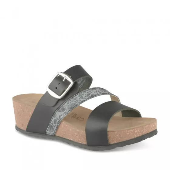 Mules NOIR MEGIS CASUAL