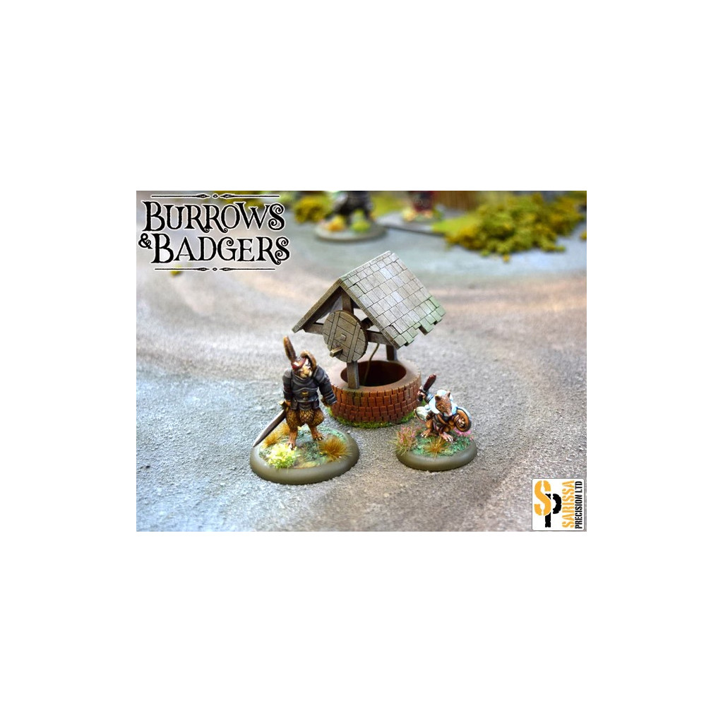Burrows & Badgers: Covered Market and Well