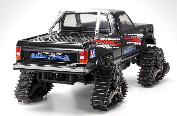 Tamiya - Rc Landfreeder Quadtrack Tt-02Ft Fjernstyret Bil Byggesæt - 1:10 - 58690