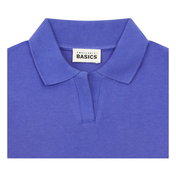 SMALLABLE BASICS T-Shirt Polo Garçon Coton Bio | Bleu