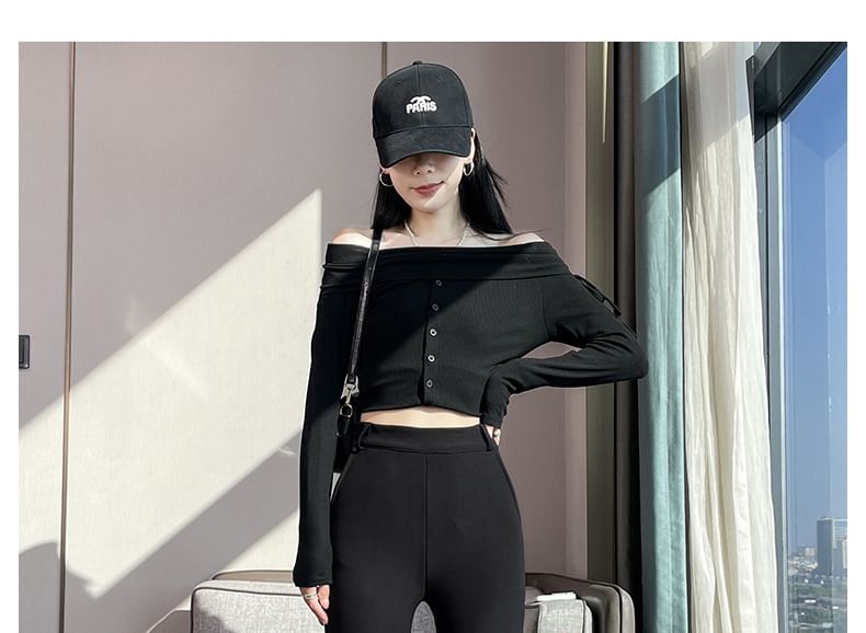 Magimomo - High Rise Plain Bootcut Suit Pants (diverse ontwerpen)