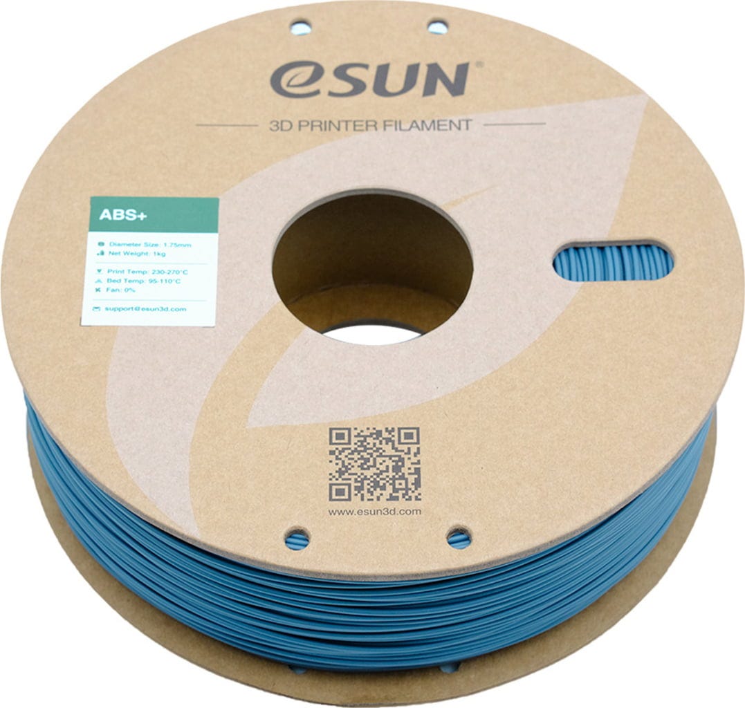 eSUN  ABS+ Grey, 1,75 mm / 1000 g    ABS Filament mit verbesserten mechanischen Eigenschaften