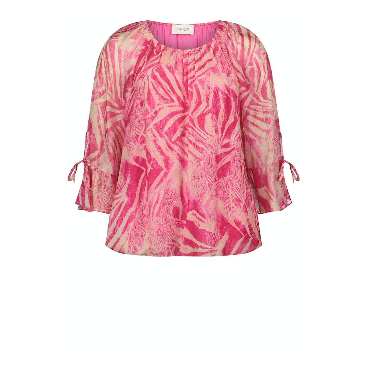 Cartoon Bluse Kurz 3/4 Arm