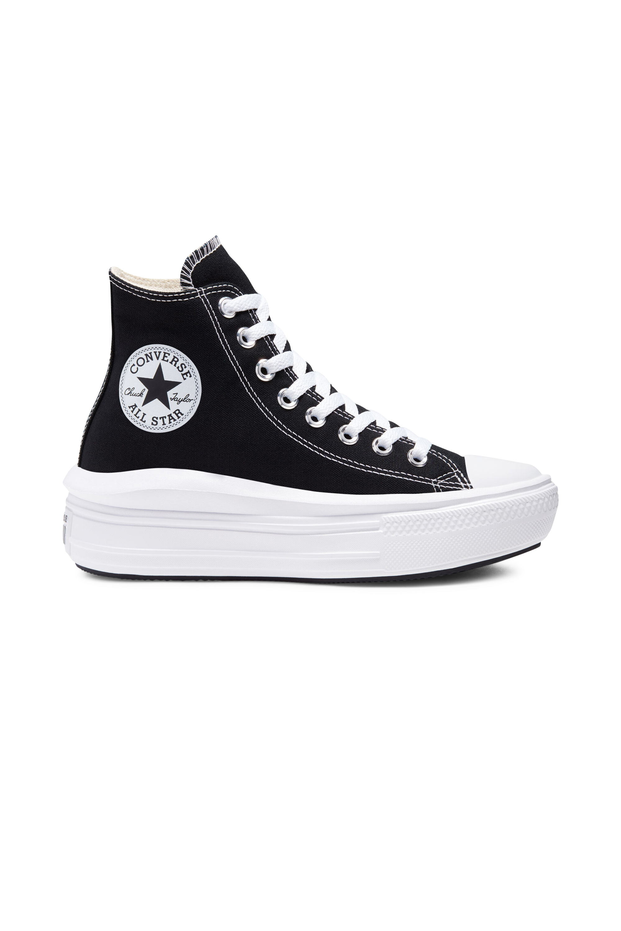 CONVERSE Baskets Montantes Chuck Taylor All Star Move Hi Noir