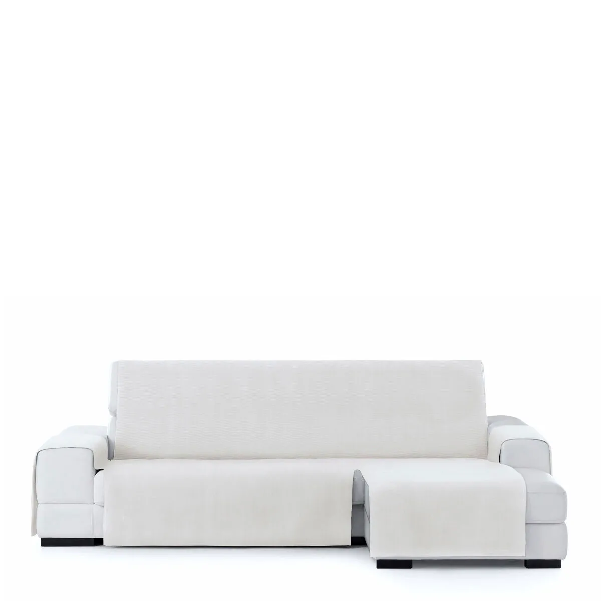 Eysa Housse Longue pour Chaise LEVANTE Blanc
