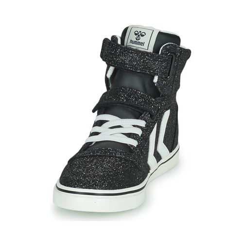 hummel - SLIMMER STADIL GLITTER JR - Argenté
