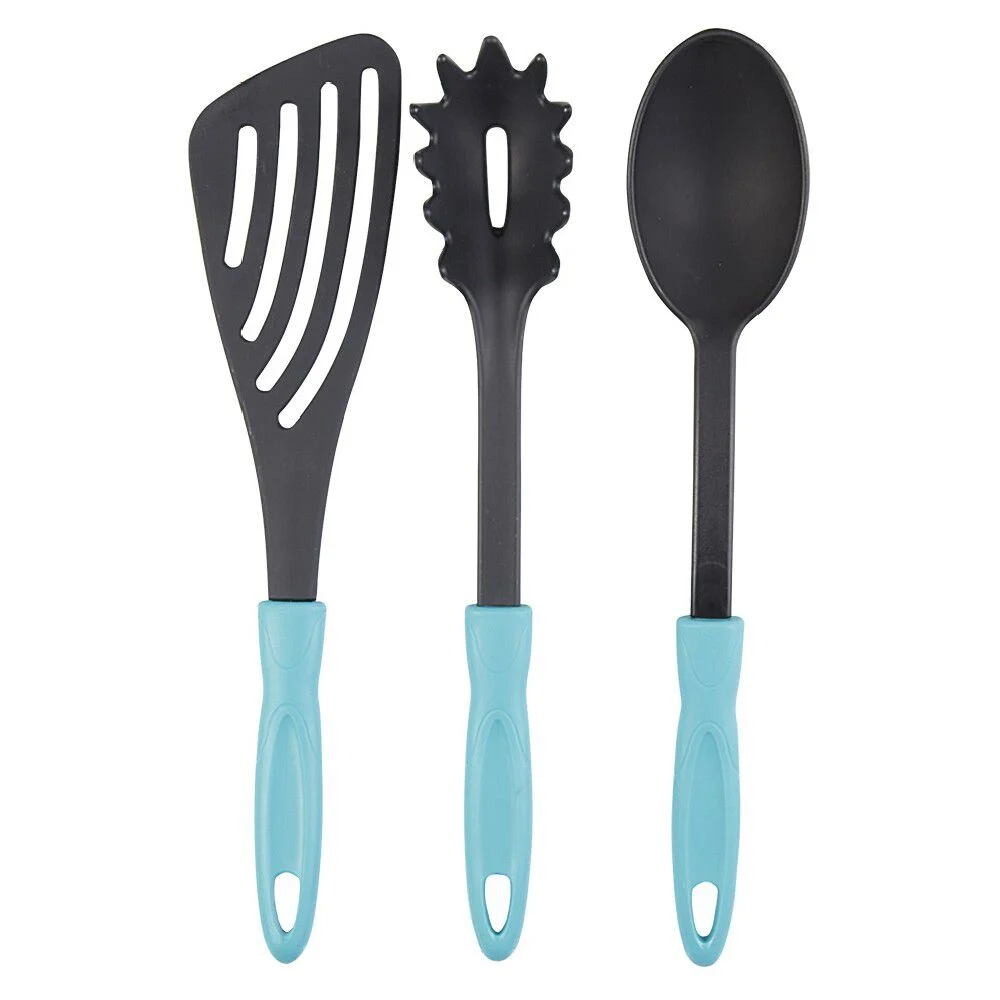 Set de 3 ustensiles de cuisine polyamide polypropylène L. 32 cm