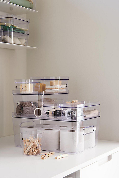 Couvercle transparent pour boîte de rangement Smartstore Compact M