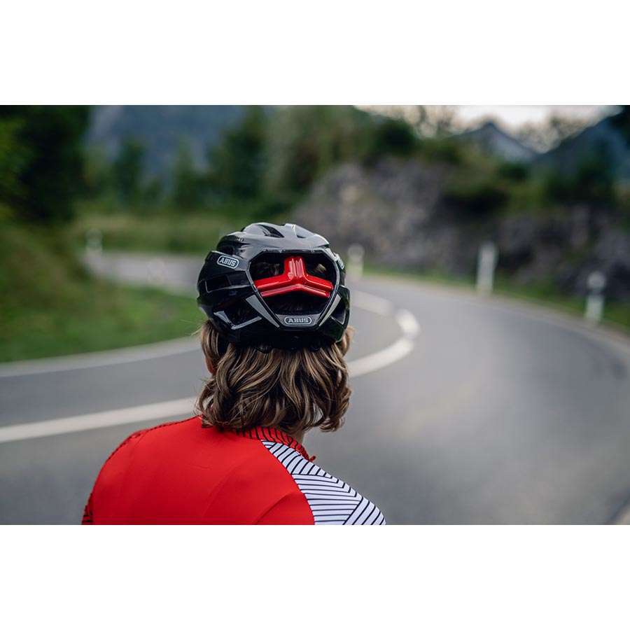 Abus StormChaser Race Fietshelm Grijs/Zwart