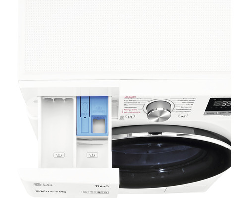 LG F4WV591 wasmachine, 9 kg capaciteit, 1400 tpm