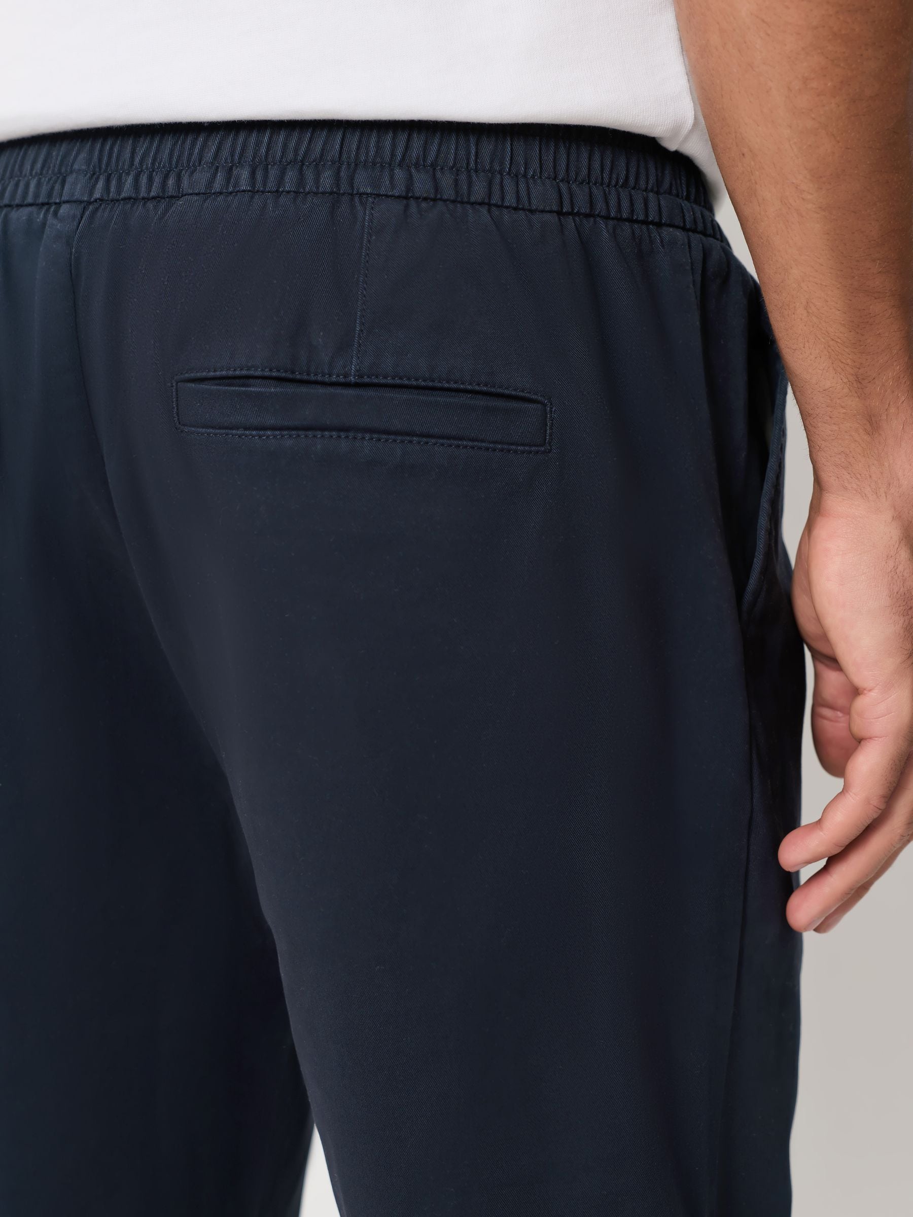 Blauw - Stretchy chino