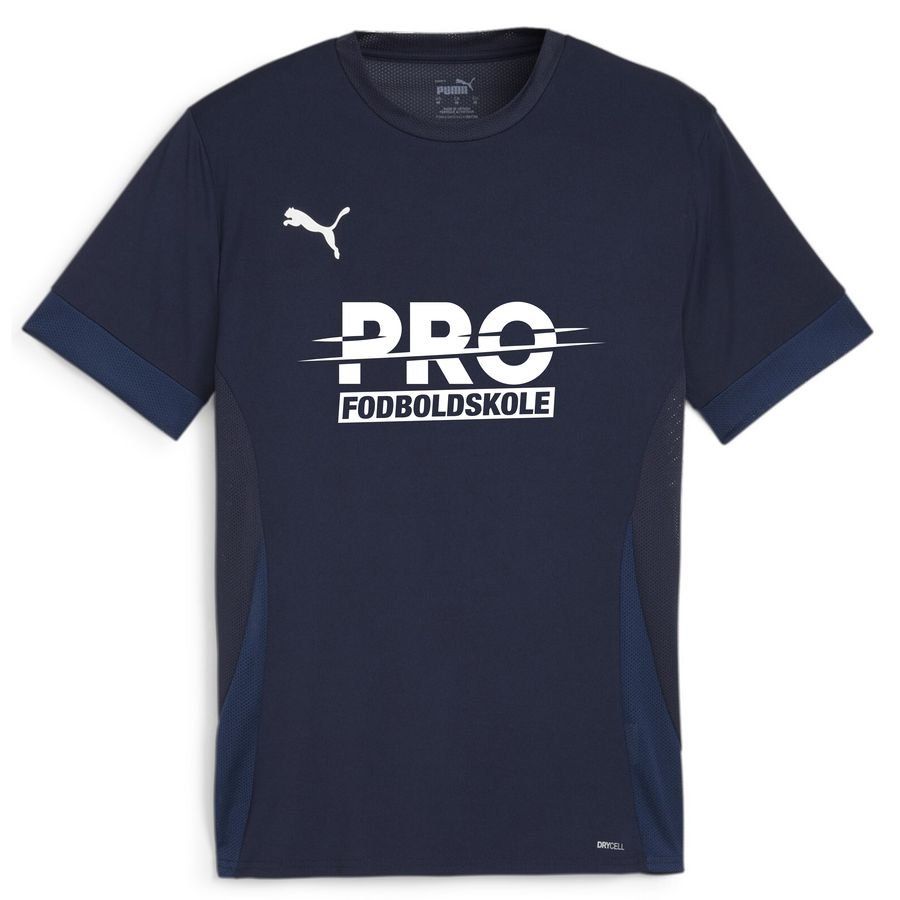 PRO Fodboldskole T-Shirt - Bleu Marine/Blanc Enfant