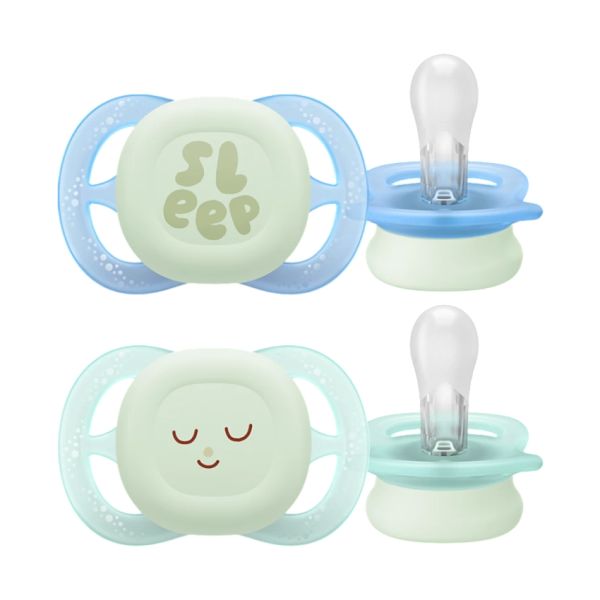 Philips Avent Fopspeen Ultra Air Nighttime 0-2 Mnd