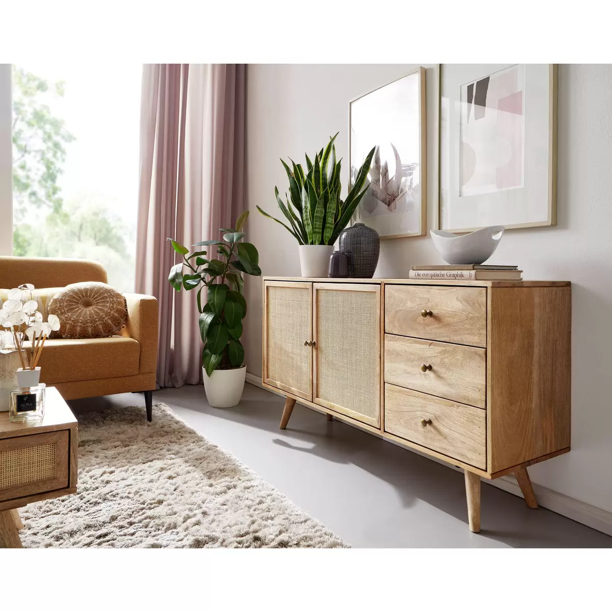 Sideboard Lorues Braun