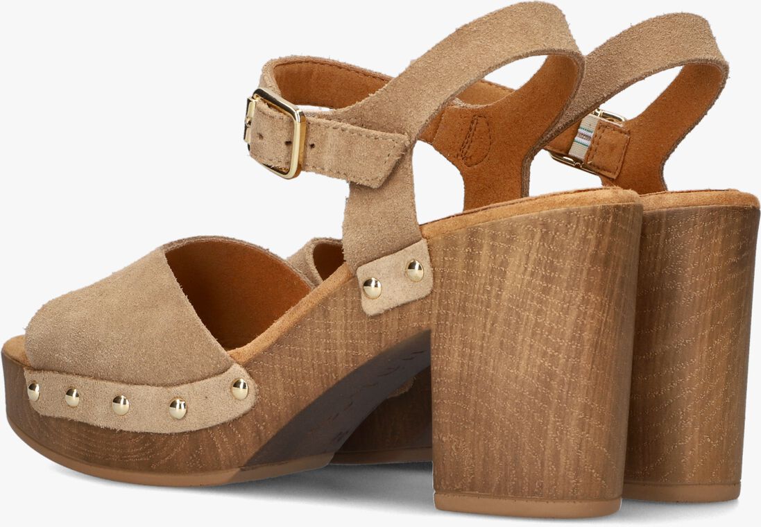 UNISA taupe unisa sandalen taco