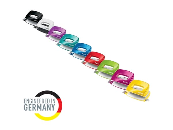 Leitz WOW NeXXt - Hullstanser - 10 ark / 1 mm - metall - isblå