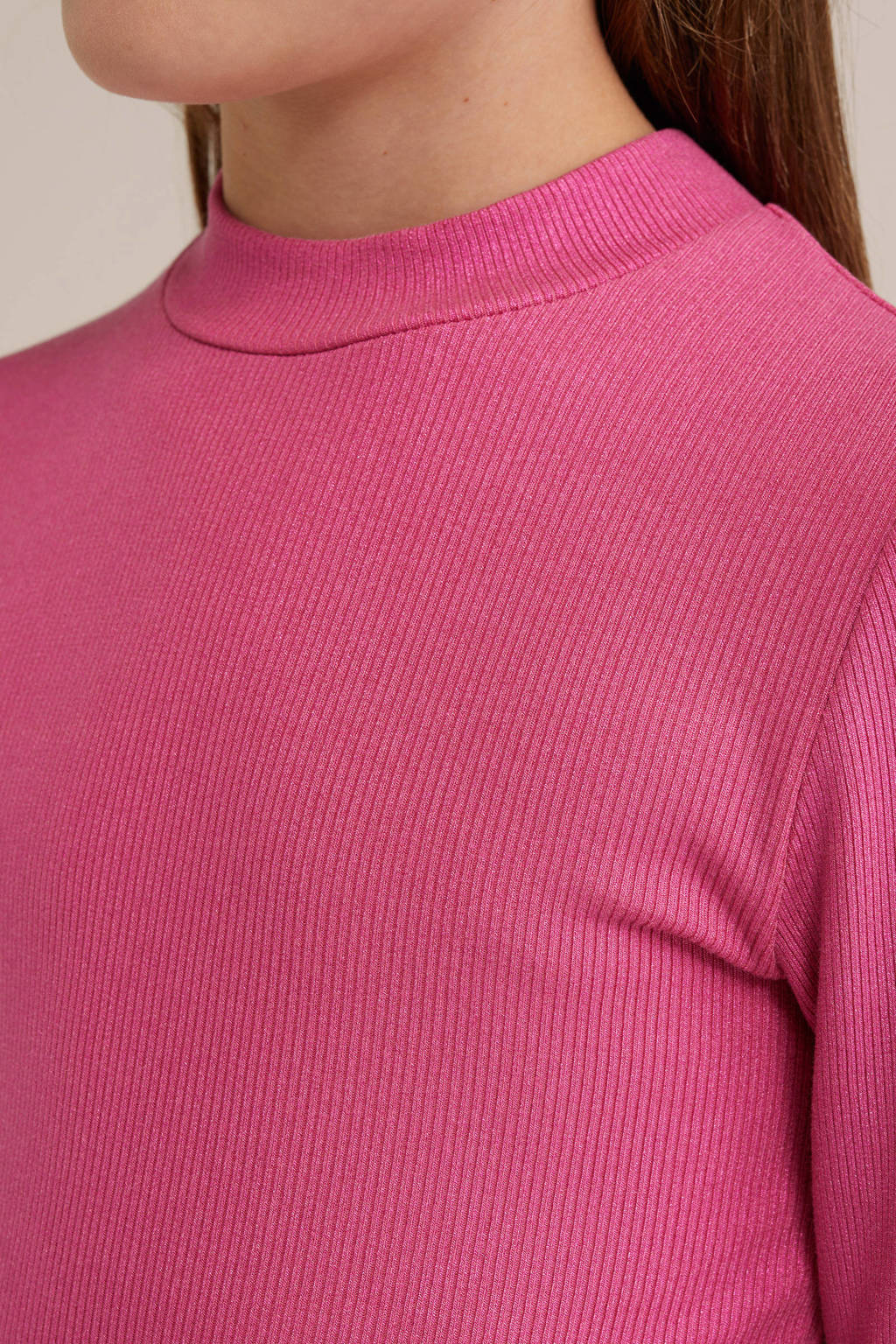 WE Fashion longsleeve roze