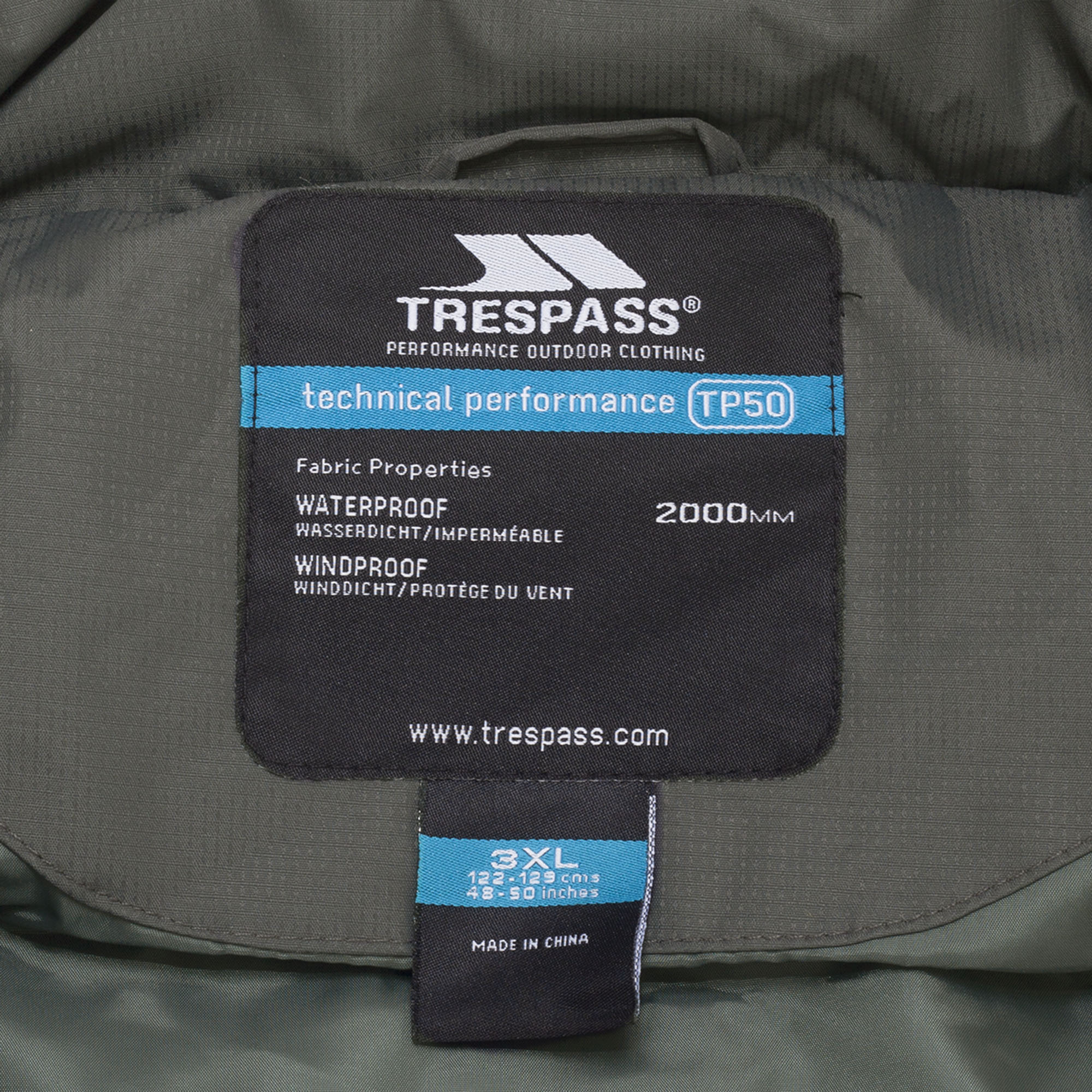 Fecho Trespass Chaleco Colchado