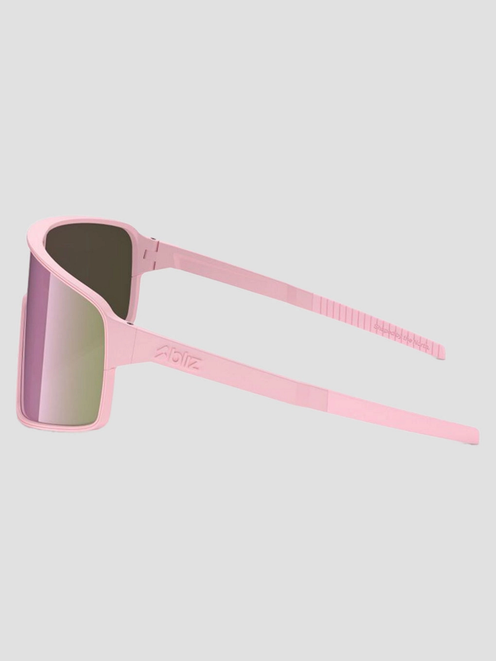 BLIZ Active Eyewear P001S Matt Powder Pink Sunglasses brown w rosé multi