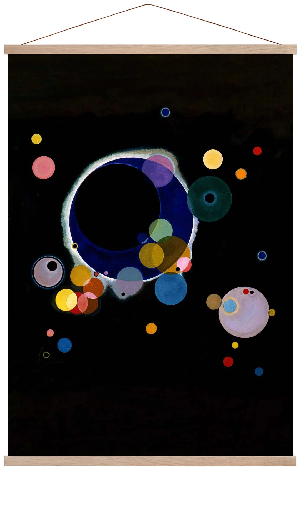 Mehrere Kreise von Wassily Kandinsky