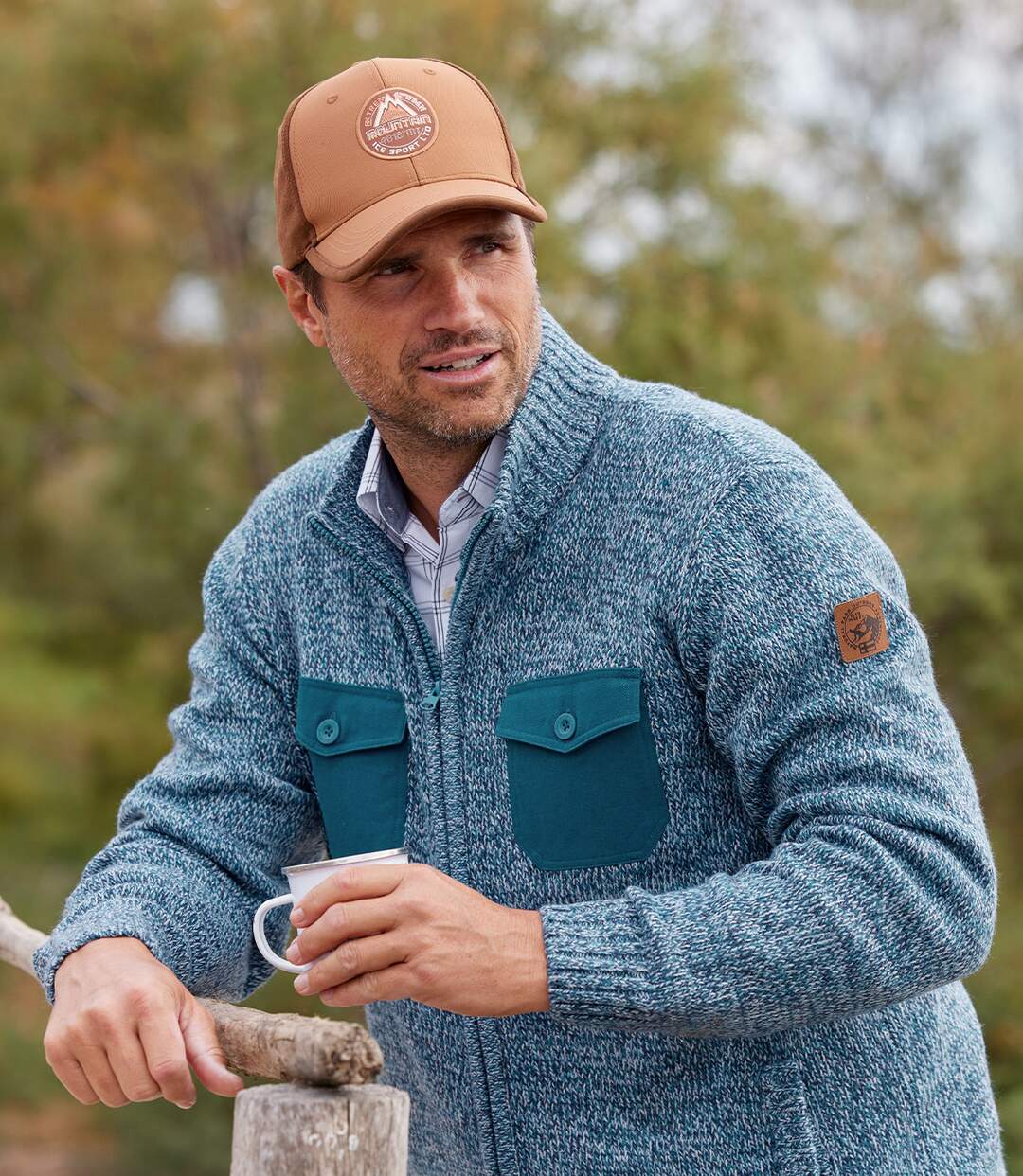 Gilet Tricot Zippé Tadoussac