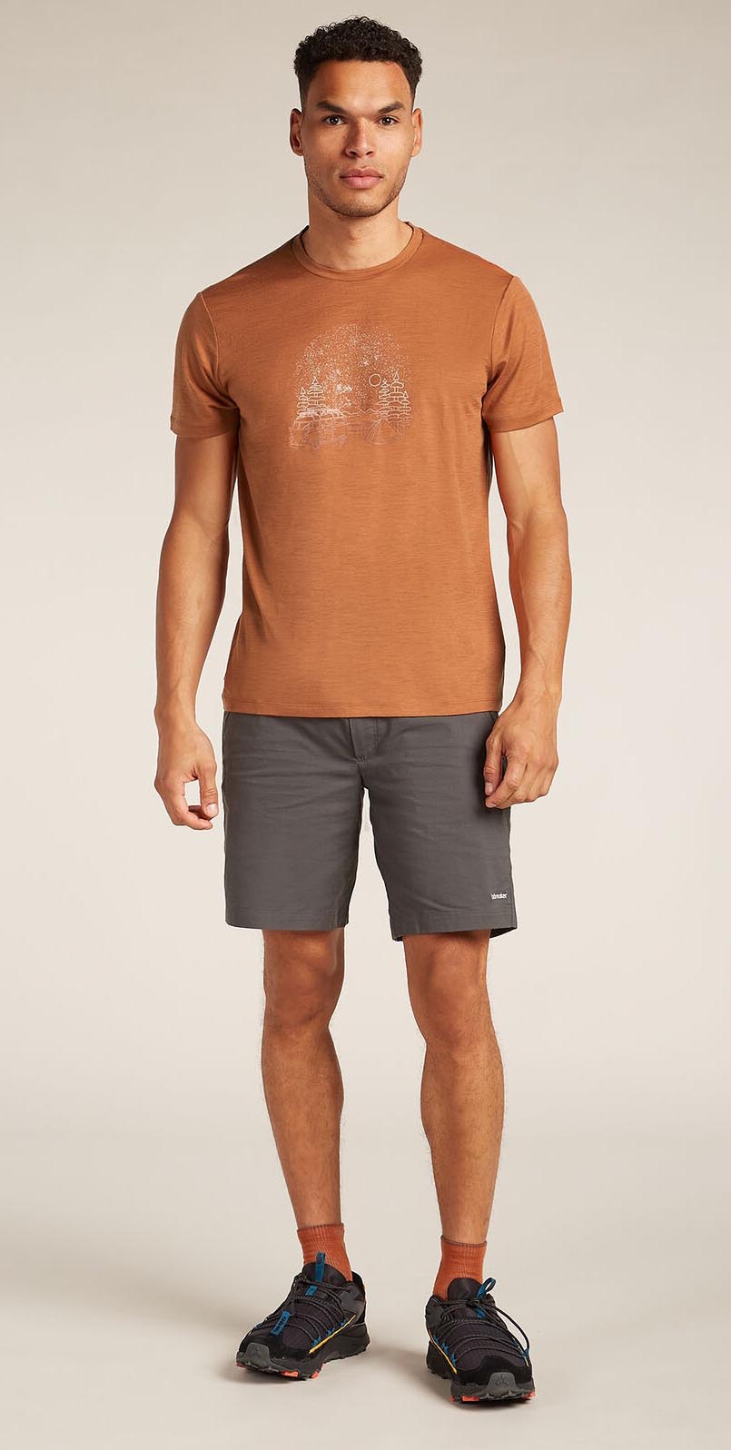 Merino 150 Tech Lite III SS Tee Van Camp Herre Dusty Clay