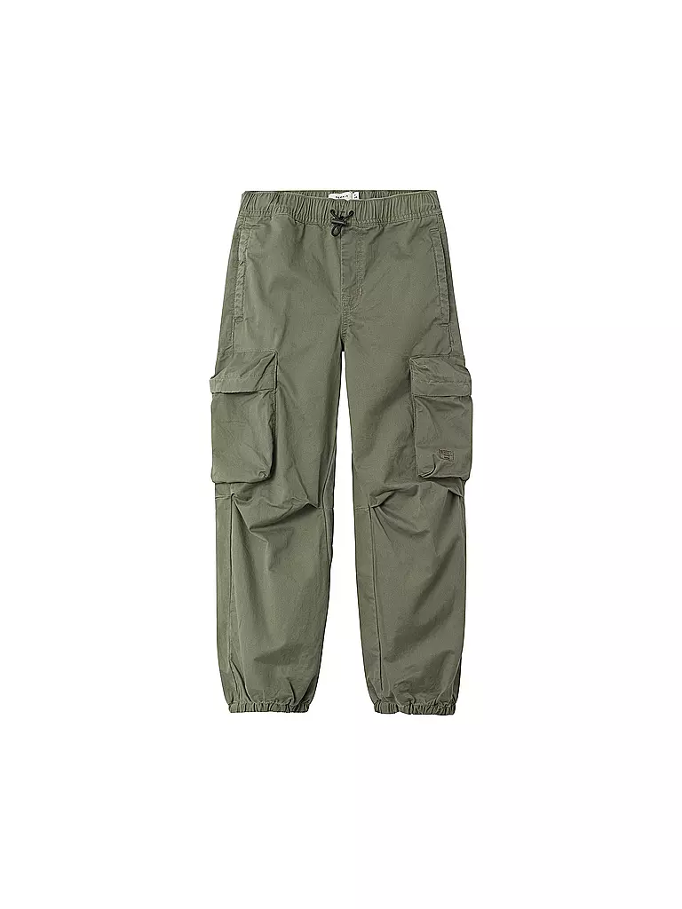 NAME IT Jungen Hose Baggy Fit NKMBEN olive