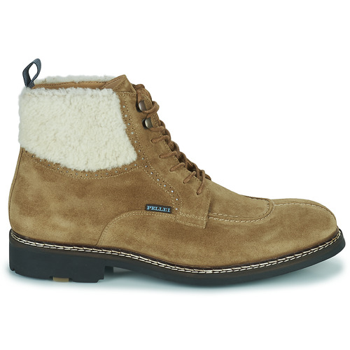 Pellet - ROLAND - VELOURS BEIGE / MOUTON