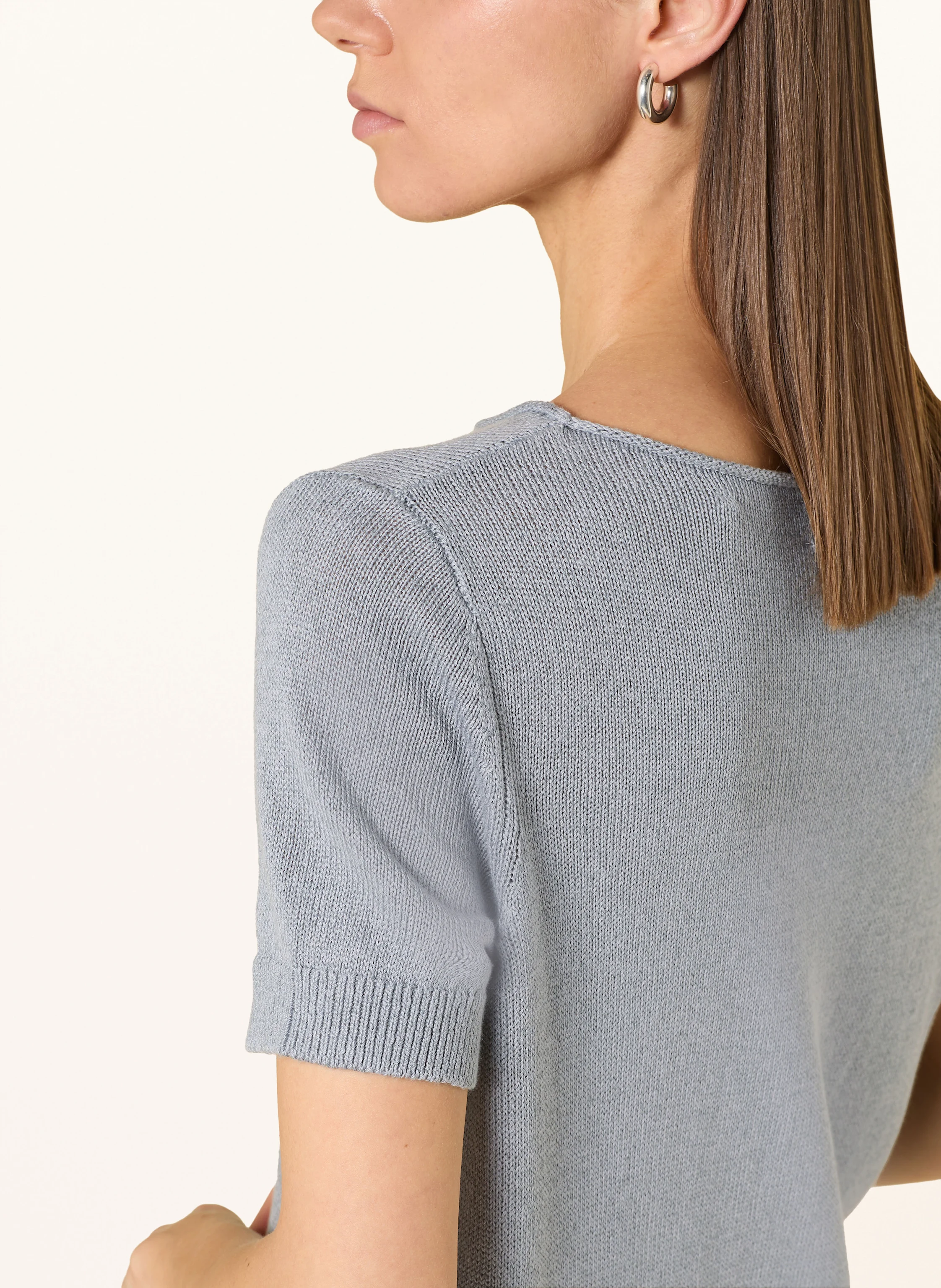Marc O'Polo Strickkleid mit Leinen