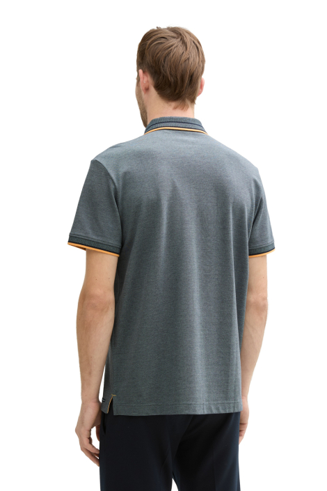 Tom Tailor blauwe heren polo