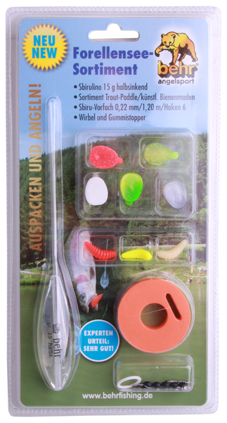 Behr Ready to Fish Trout Pack, montage sbirulino complet pour la pêche des truites !