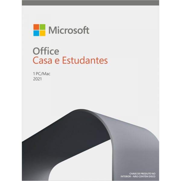 Microsoft Office Home & Student 2021 Português EuroZone Medialess