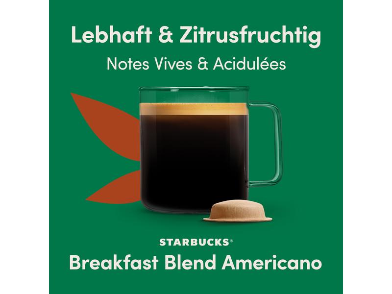 NEO by Nescafé Dolce Gusto Kaffee-Pods Starbucks Breakfast Pods für die Nescafé Dolce Gusto NEO Kaffeemaschine von Delonghi