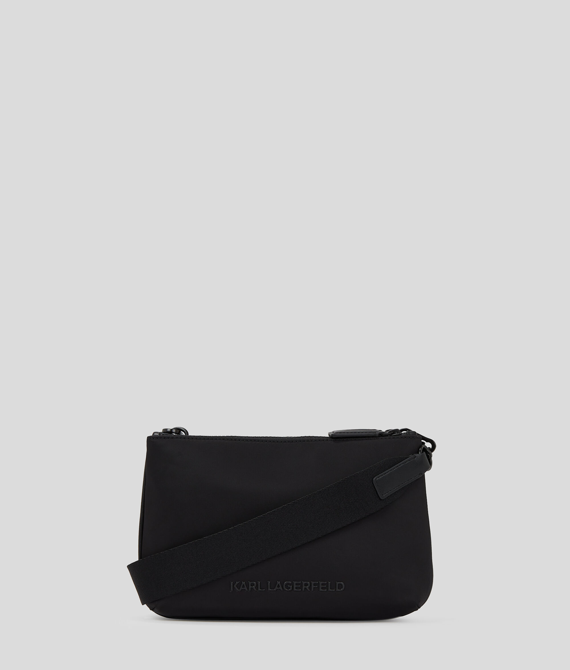 DOUBLE POCHETTE BANDOULIÈRE K/IKONIK EN NYLON