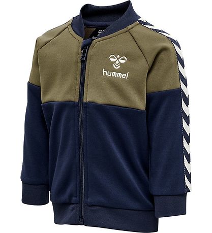 Hummel Cardigan - hmlOlek Zip Jacket - Blåck Iris