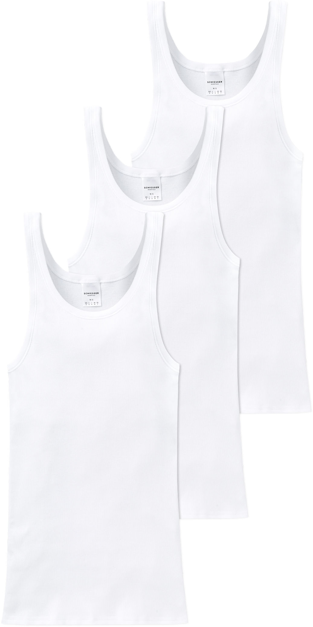 Schiesser Unterhemd »Original Classics«, mit Markenlabel