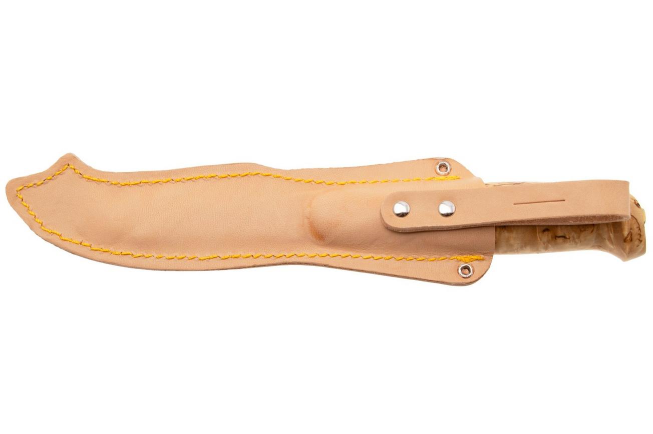 Marttiini Lynx Forged 131012, Brut De Forge 80CrV2, Curly Birch outdoormes