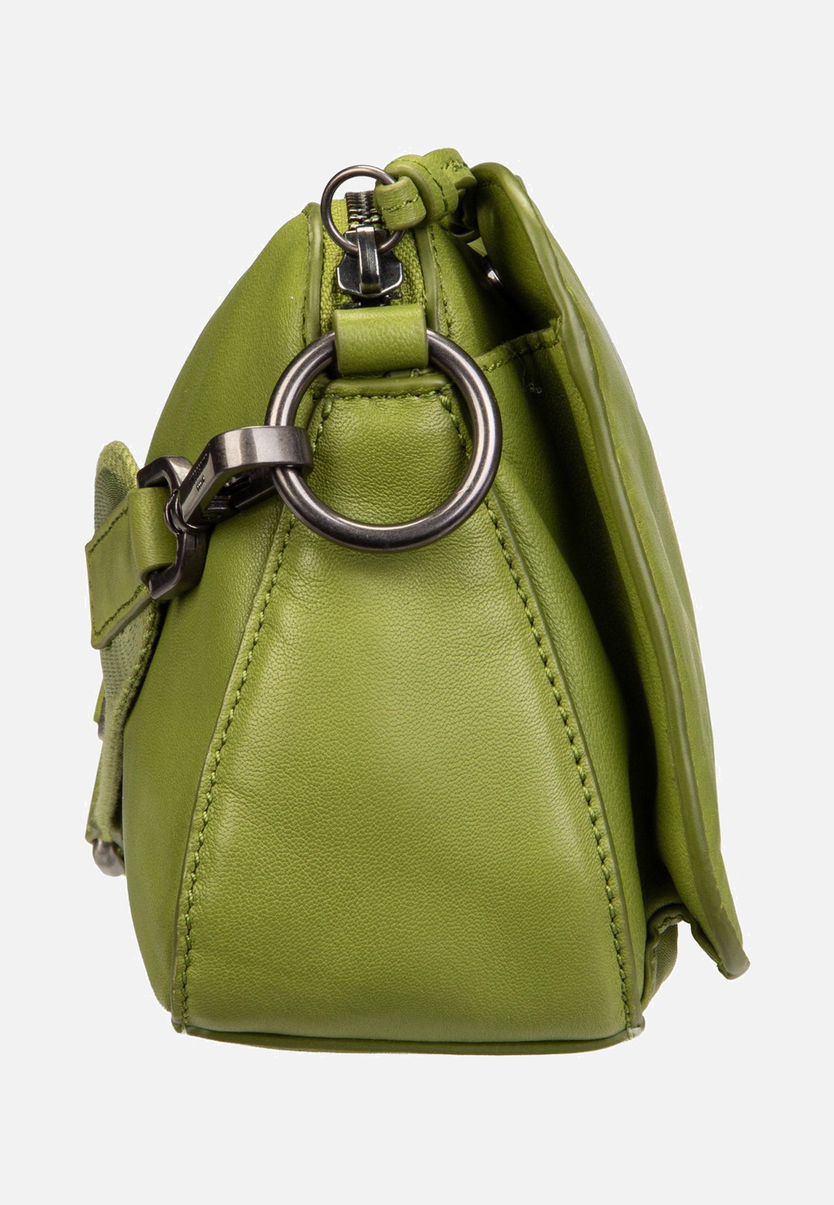 Clarice Crossbody M Sheep Natural Fresh Green - Crossbody Bag