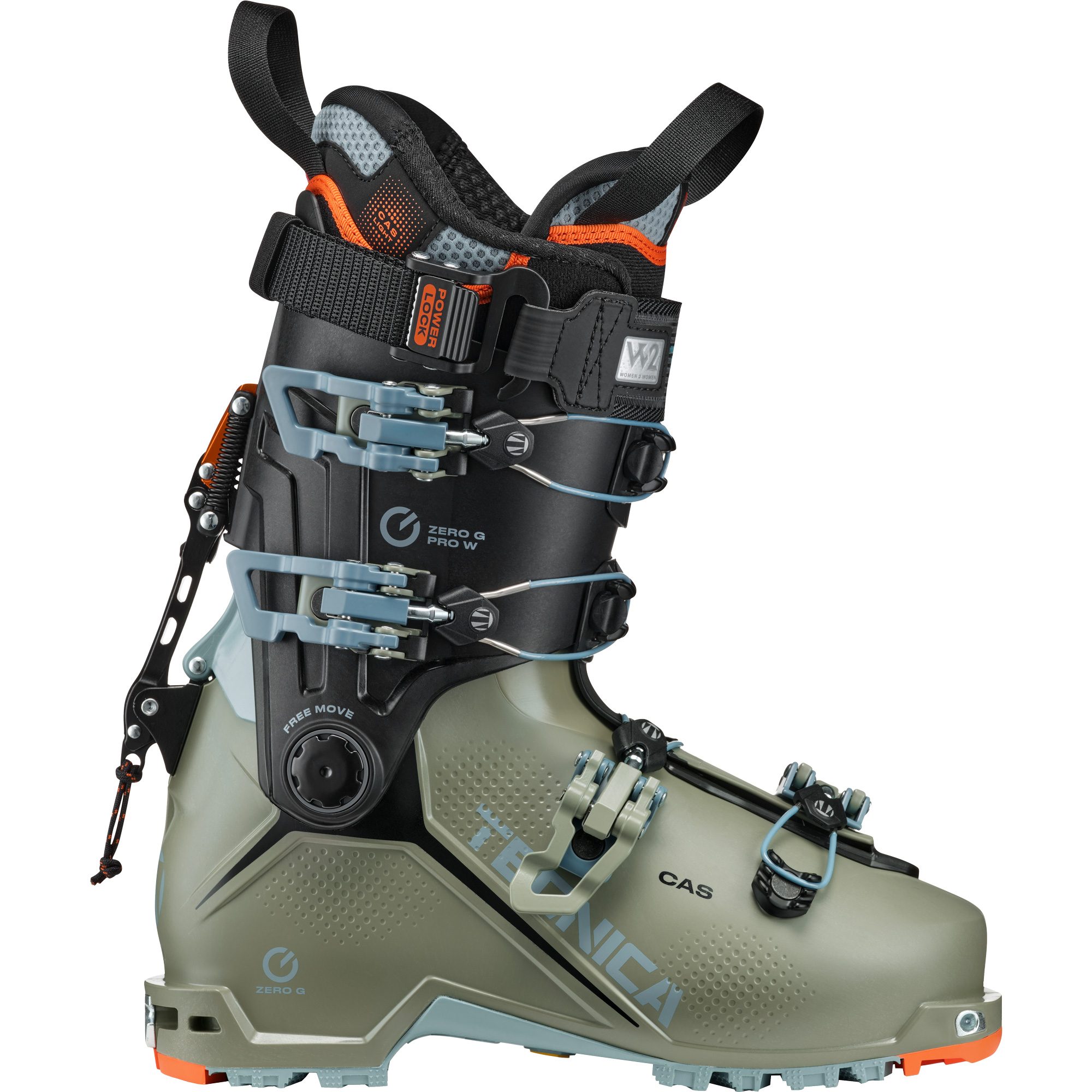 Tecnica Zero G Tour Pro W Touren Skischuhe Damen camp green