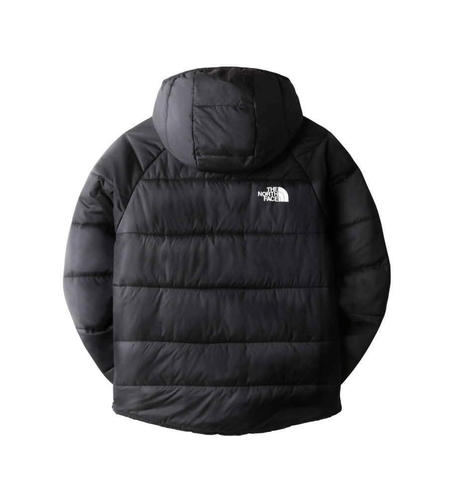 Casaco reversível The North Face, preto e rosa para filhotes