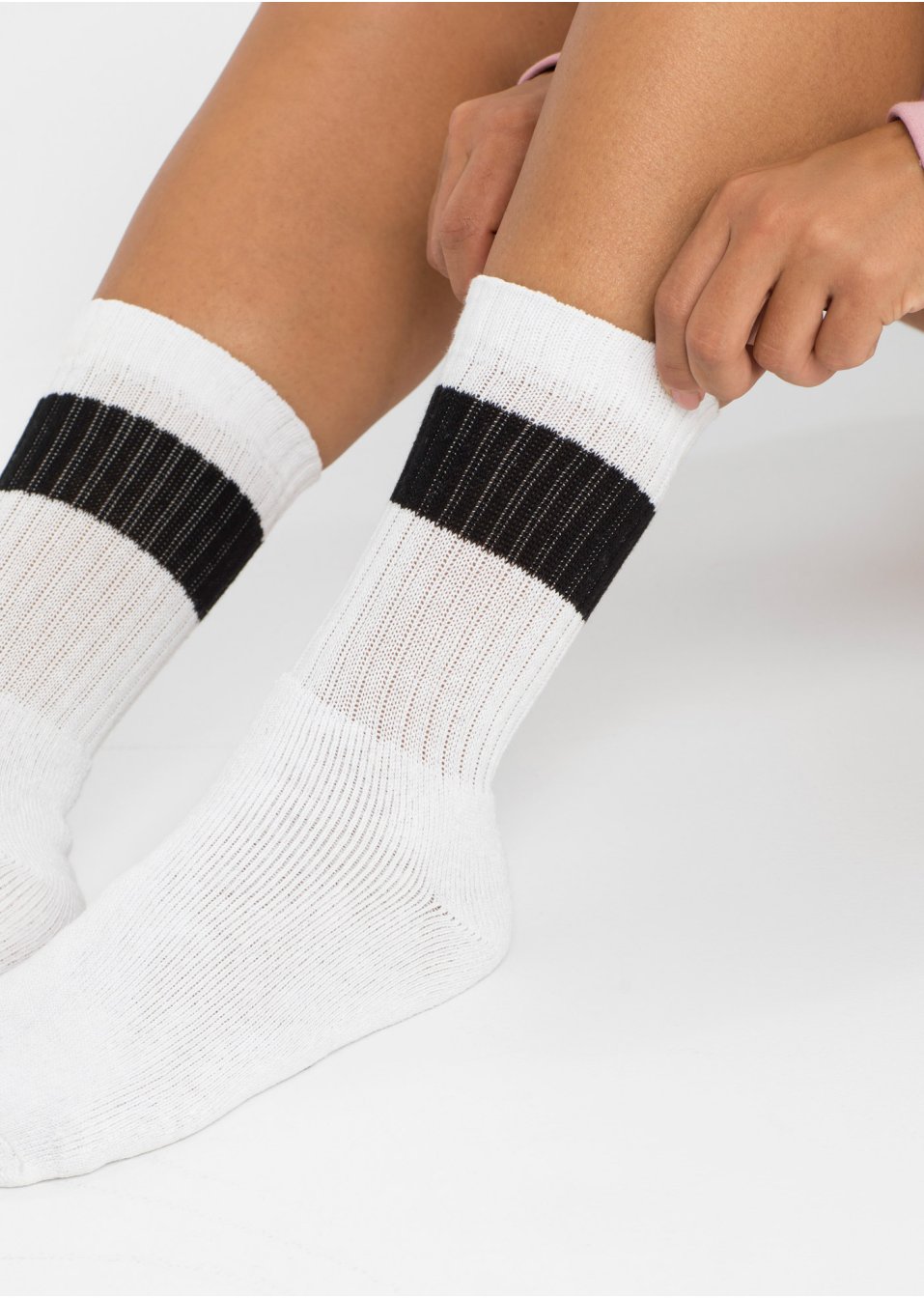 Lot de 5 paires de chaussettes de tennis thermo avec intérieur en éponge avec coton