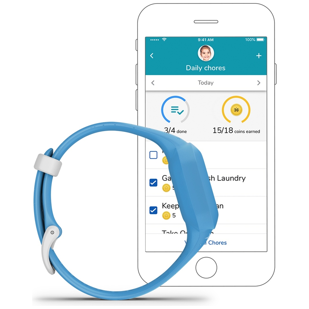 Garmin Vivofit Jr 3 - Blue Stars Fitness-Tracker für Kinder
