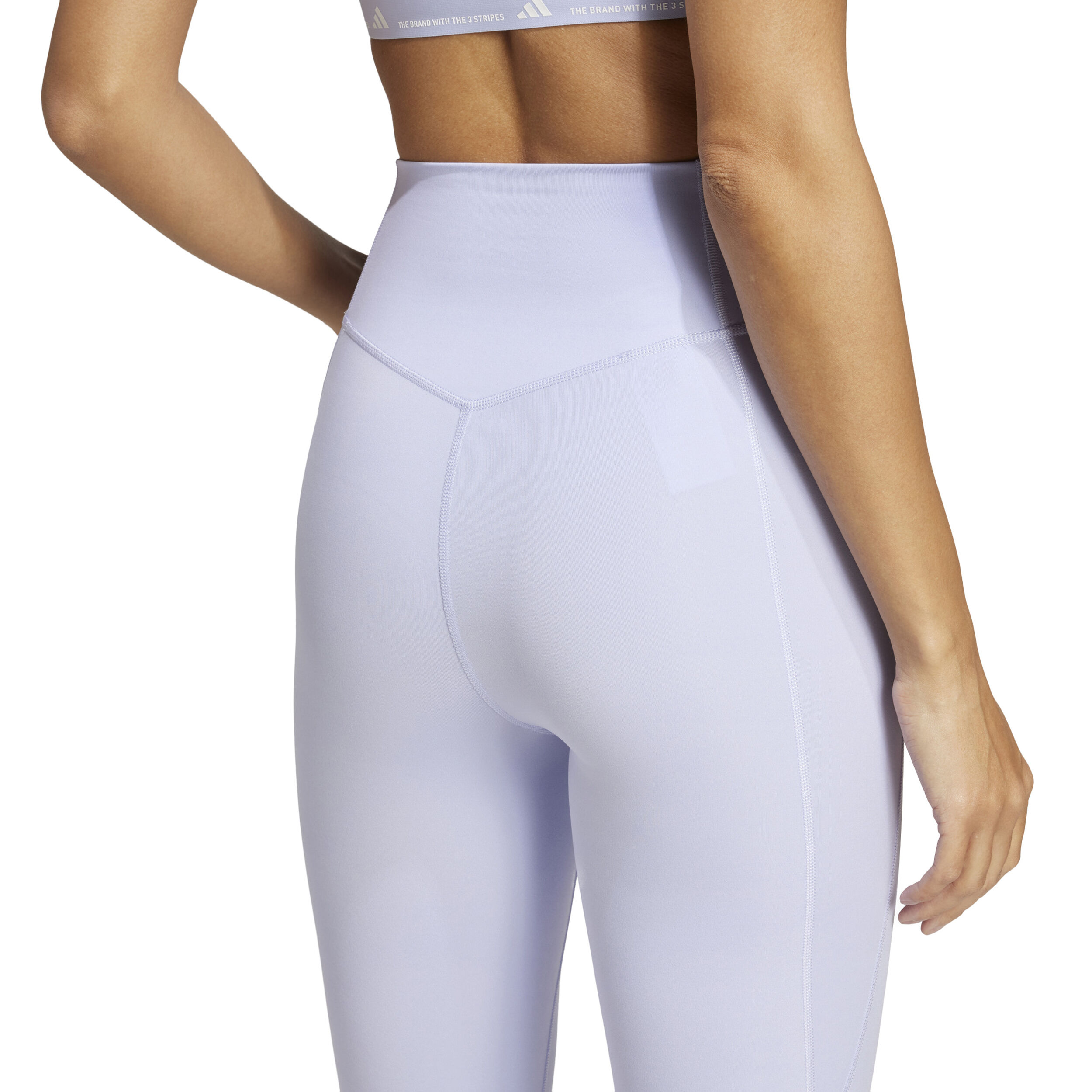 adidas OPT Essentials Stash Pocket Full-Lenghts Collant Tight Femmes - Lilas