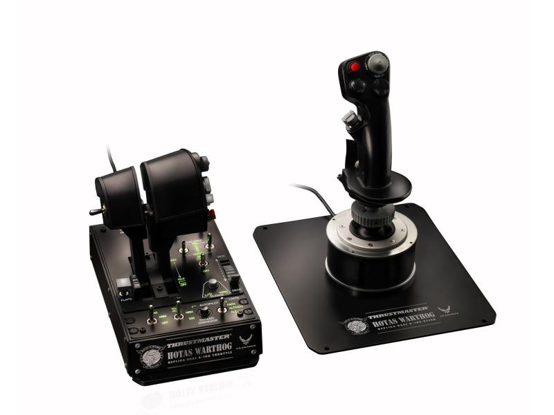 Thrustmaster Joystick Hotas Warthog Flight Stick   Dual Thr U.S. Air Force A-10C HOTAS Replika Joystick-Pack