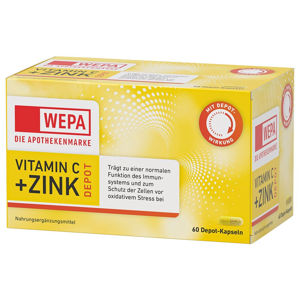 WEPA Vitamin C+Zink Kapseln