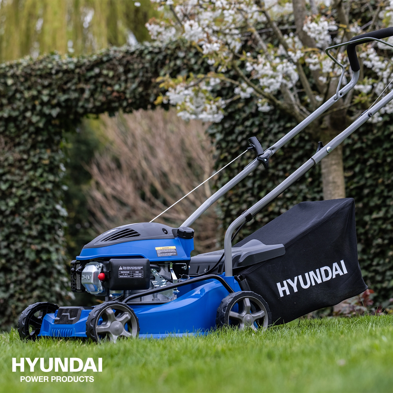 Hyundai 57021 Benzine grasmaaier - 79,8cc - 4-takt - 400mm