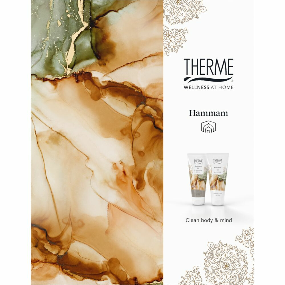 Therme Shower Treatment Geschenkset Hammam1 set
